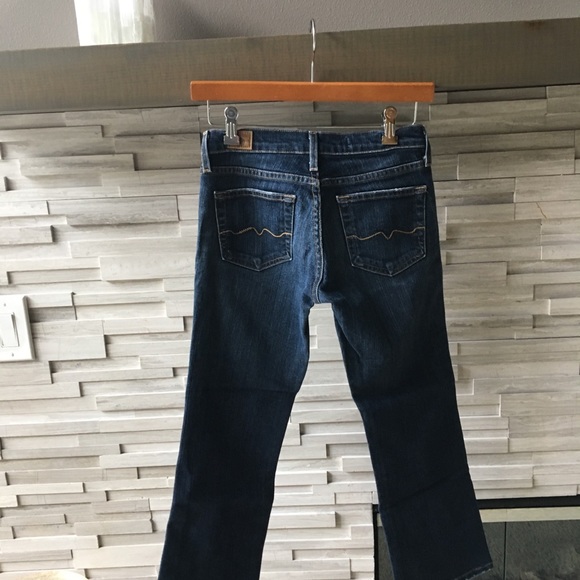 Red Engine Cropped  jeans - Picture 2 of 5